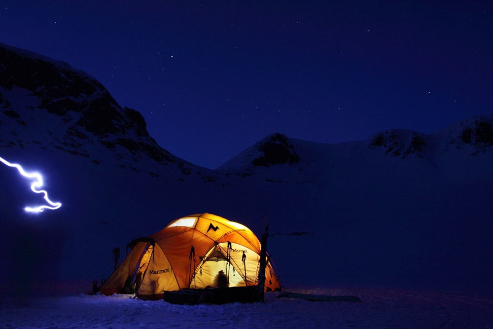 Организация бивуака в горах