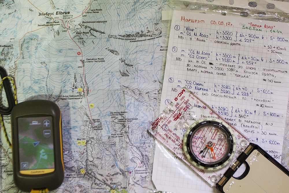 Организация бивуака в горах