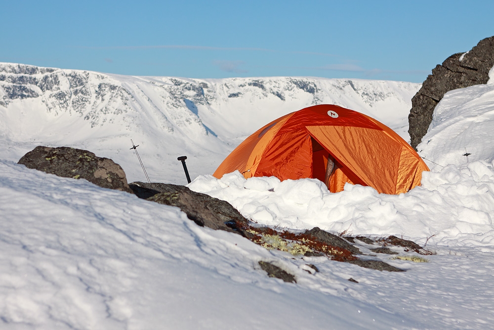Организация бивуака в горах