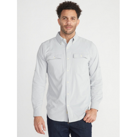Рубашка мужская Exofficio M Vizcaino LS | Sleet | Вид 1