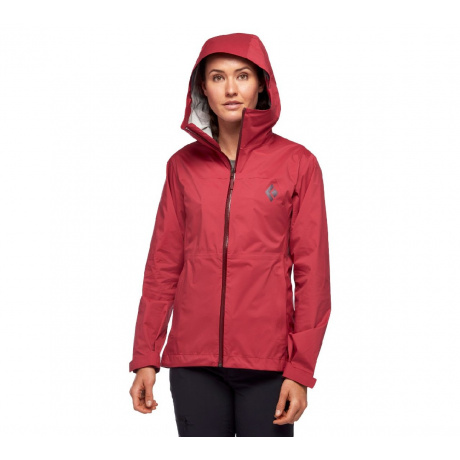 Куртка женская Black Diamond W Stormline Stretch Rain Shell | Wild Rose | Вид 1