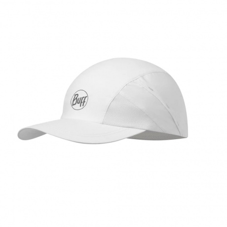 Кепка BUFF Pro Run Cap Solid | R-Solid White | Вид 1