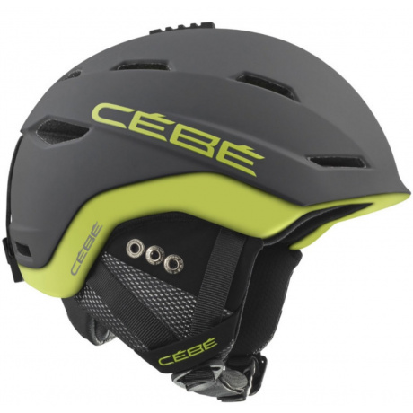 Шлем унисекс Cebe Venture, Mat Grey Lime, 59-61 | Mat Grey/Lime | Вид 1