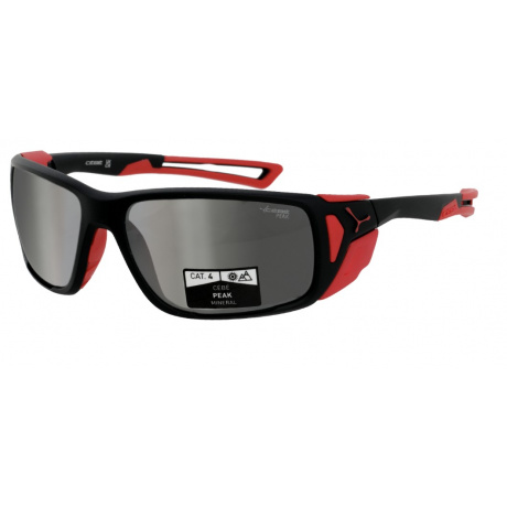 Очки солнцезащитные Cebe PROGUIDE Black Red Matte - Peak Grey Silver AR | Black | Вид 1