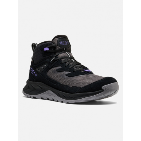 Кроссовки женские KEEN HIGHTRAIL MID POLAR W | Black/Aster Purple | Вид 1