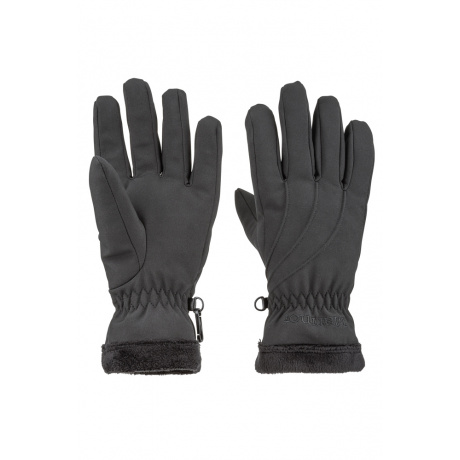 Перчатки женские Marmot Wm's Fuzzy Wuzzy Glove | Black | Вид 1