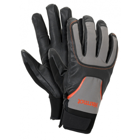 Перчатки Marmot Spring Glove | Black/Gargoyle | Вид 1