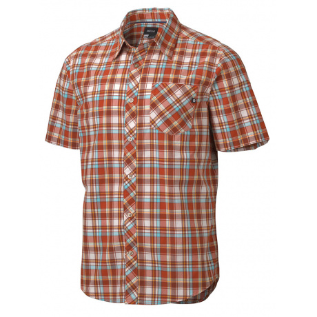 Рубашка Marmot Cottonwood SS | Red Ochre | Вид 1