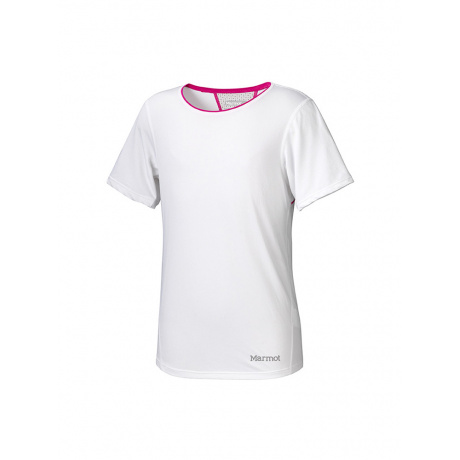 Футболка детская Marmot Girl'S Essenial SS | White | Вид 1