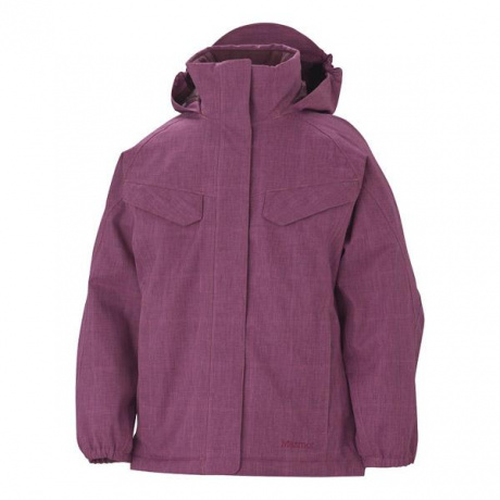 Куртка детская Marmot Girl's Ridge Run Insulated Jacket | Wine | Вид 1