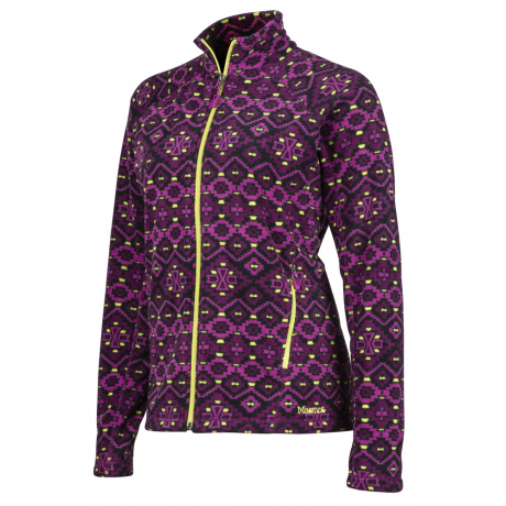 Куртка женская Marmot Wm's Rocklin Full Zip Jacket | Purple Orchid Maya | Вид 1