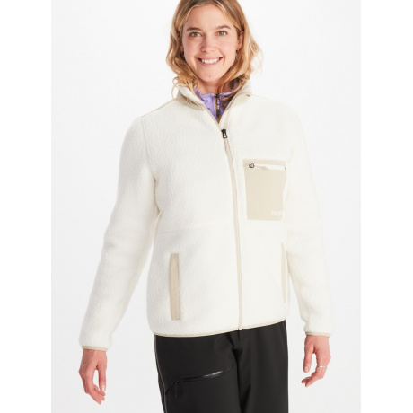 Куртка женская Marmot Wiley Polartec Jacket | Papyrus/Sandbar | Вид 1