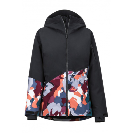 Куртка женская Marmot Wm's Pace Jacket | Black/Multi Pop Camo | Вид 1