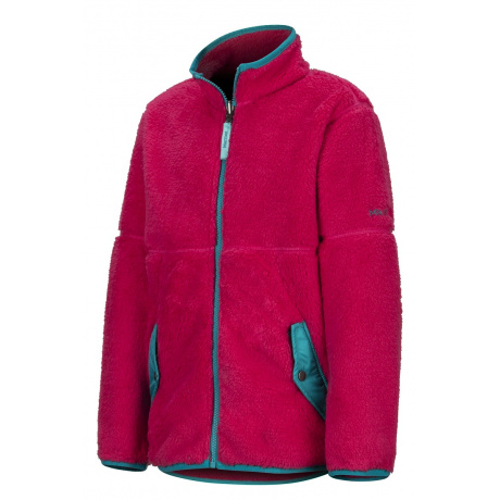 Куртка детская Marmot Girl's Lariat Fleece | Disco Pink | Вид 1