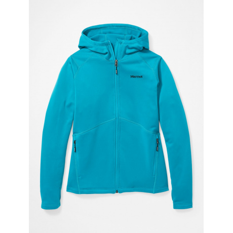 Куртка женская Marmot Wm's Olden Polartec Hoody | Enamel Blue | Вид 1