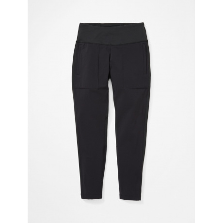 Леггинсы женские Marmot Wm's Kluane Hybrid Tight | Black | Вид 1