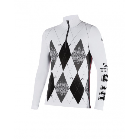 Пуловер мужской Newland RANDLE | White/Black | Вид спереди