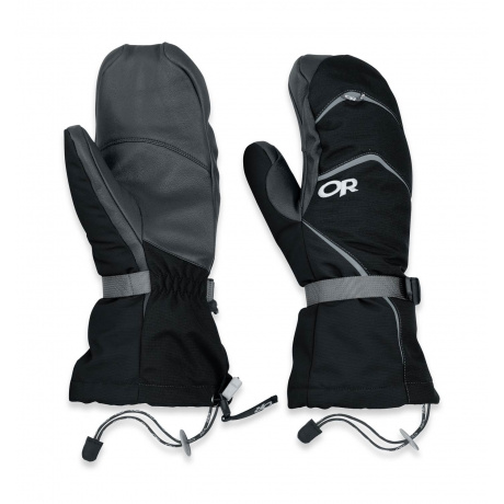 Рукавицы Outdoor Research Highcamp Mitts | Black | Вид 1