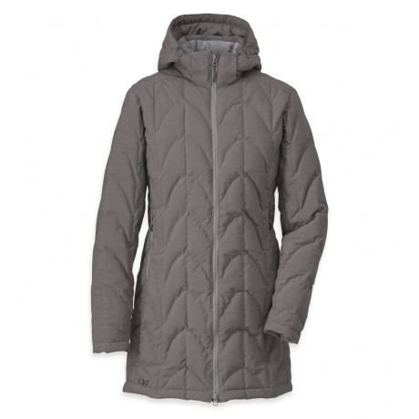 Куртка женская Outdoor Research Aria Storm Parka Women's | Pewter | Вид 1