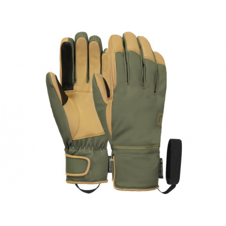 Перчатки мужские Reusch Scout R-Tex Eco Touch-Tec | Burnt Olive/Camel | Вид 1