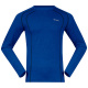 Термобелье мужское Bergans Fjellrapp Shirt | Dark Royal Blue/Navy | Вид спереди