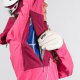 Куртка женская Bergans Slingsby 3L W Jacket | Raspberry/Beet Red/Silver Grey | Вид 3