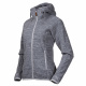 Куртка женская Bergans Hareid Fleece W Jacket | Aluminium Melange | Вид 1