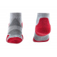 Носки женские Bridgedale Lightweight Merino Cool Comfort Ankle Wmn | Grey/Raspberry | Вид 2