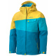 Куртка детская Marmot Girl'S Moonstruck Jacket | Aqua Blue/Yellow Vapor | Вид 1
