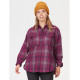 Рубашка женская Marmot Wm Fairfax Ltwt Bfnd Flannel LS | Bright Fuchsia | Вид 1