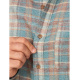 Рубашка мужская Marmot Fairfax  Novelty Heathered Ltwt Flannel LS | Dark Jungle | Вид 4