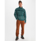 Пуловер мужская Marmot Drop Line Printed 1/2 Zip | Dark Jungle Nordic | Вид 3