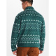 Пуловер мужская Marmot Drop Line Printed 1/2 Zip | Dark Jungle Nordic | Вид 2