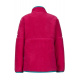 Куртка детская Marmot Girl's Lariat Fleece | Disco Pink | Вид сзади