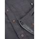 Рубашка мужская Marmot Hobson Midweight Flannel LS | Dark Steel Heather | Вид 2