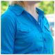 Рубашка женская Marmot Wm's Allie LS | Aqua Blue | Вид 7
