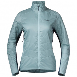 Куртка женская Bergans Rabot V2 Insulated Hybrid W Jacket | Misty Forest/Orion Blue | Вид 1