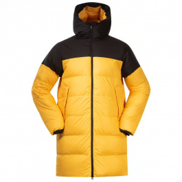 Куртка пуховая унисекс Bergans Oslo Urban Down Parka | Light Golden Yellow/Black | Вид 1