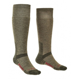 Носки мужские Bridgedale Explorer Heavyweight Merino Perfomance Knee | Olive | Вид 1