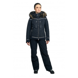 Куртка женская DESCENTE NOVA | Black | Вид спереди