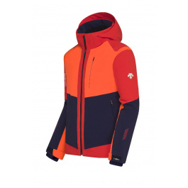 Куртка мужская Descente REIGN | Electric Red/Momiji Orange | Вид 1