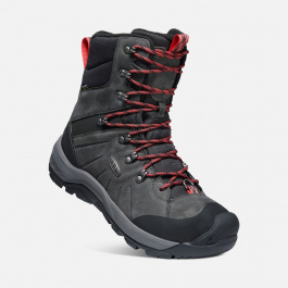 Ботинки мужские KEEN REVEL IV HIGH POLAR M | Magnet/Red Carpet | Вид 1