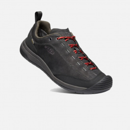 Ботинки мужские KEEN Jasper II WP | Black/Raven | Вид 1