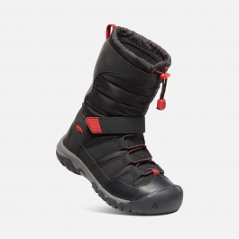 Ботинки детские KEEN WINTERPORT NEO DT WP | Black/Red Carpet | Вид 1