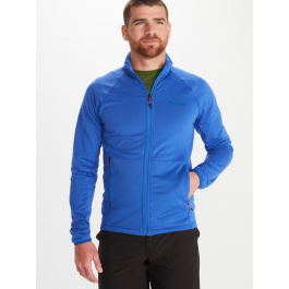 Куртка мужская Marmot Leconte Fleece Jacket | Trail Blue | Вид 1