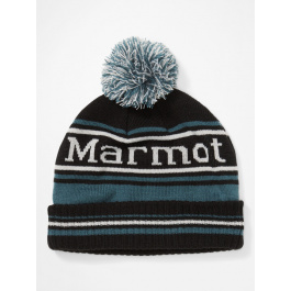 Шапка Marmot Retro Pom Hat | Arctic Navy/Brick | Вид 1