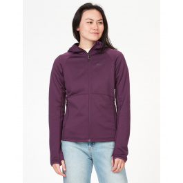 Куртка женская Marmot Wm's Olden Polartec Hoody | Purple Fig | Вид 1