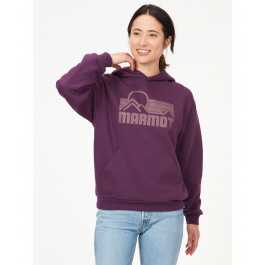 Толстовка женская Marmot Wm's Coastal Hoody | Purple Fig | Вид 1