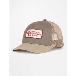Кепка унисекс Marmot Retro Trucker Hat | Sandbar/Vetiver | Вид 1