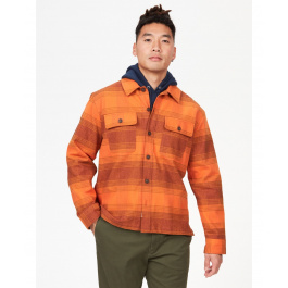 Рубашка мужская Marmot Incline H Flannel LS | Tangelo | Вид 1
